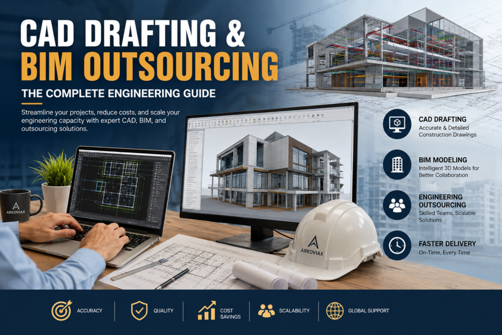 CAD drafting and BIM outsourcing services for AEC projects