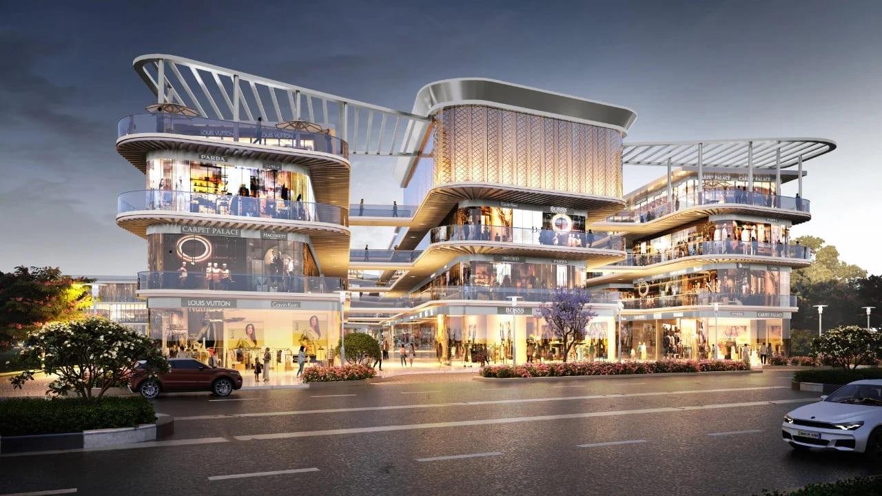 Modern Shopping Mall and Retail Complex BIM Project by Arkoviax